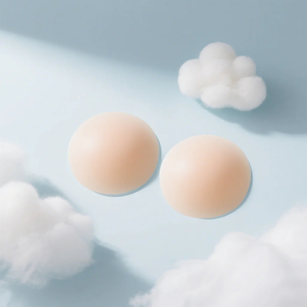 CloudComfort Reusable Adhesive & Non-Adhesive Nipple Covers Set, Small